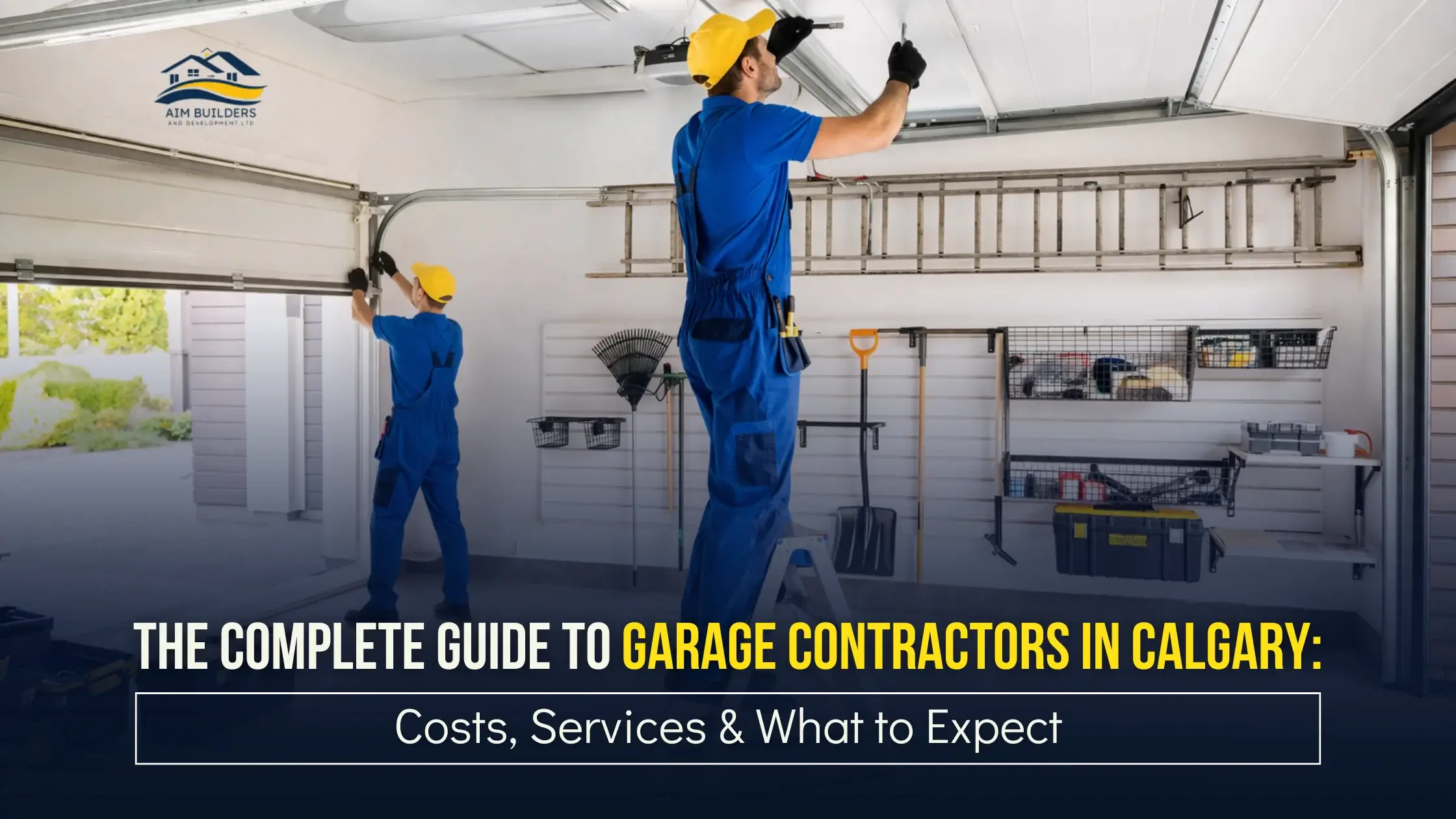 Calgary garage construction