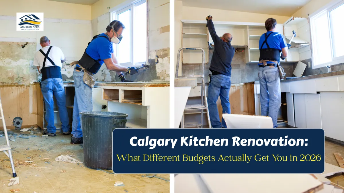 Calgary kitchen renovation on a budget in 2026