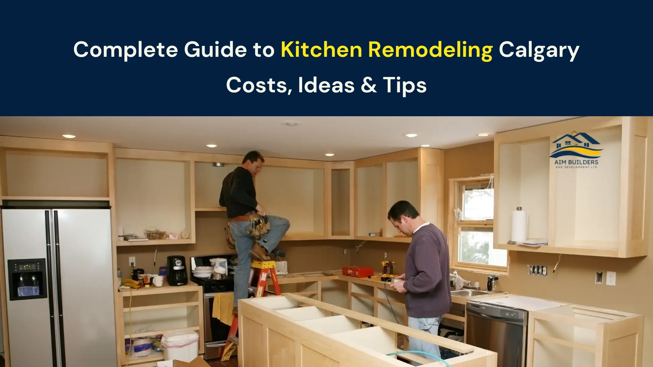 Modern kitchen cabinets installation process