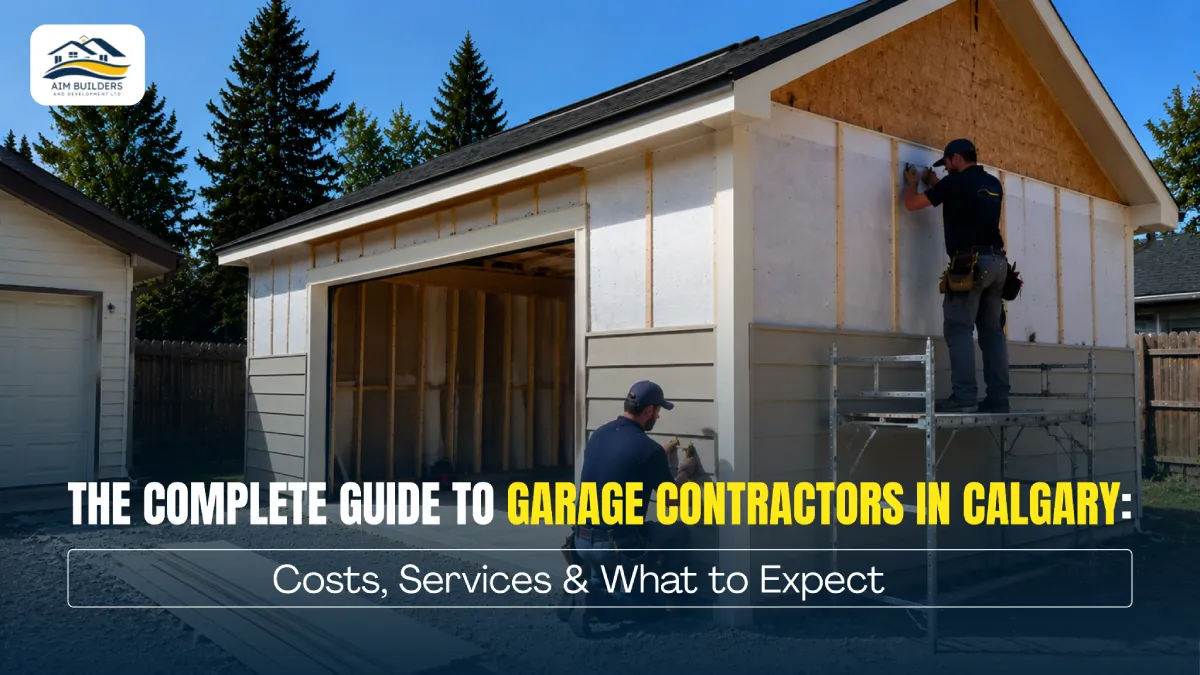 Calgary garage construction