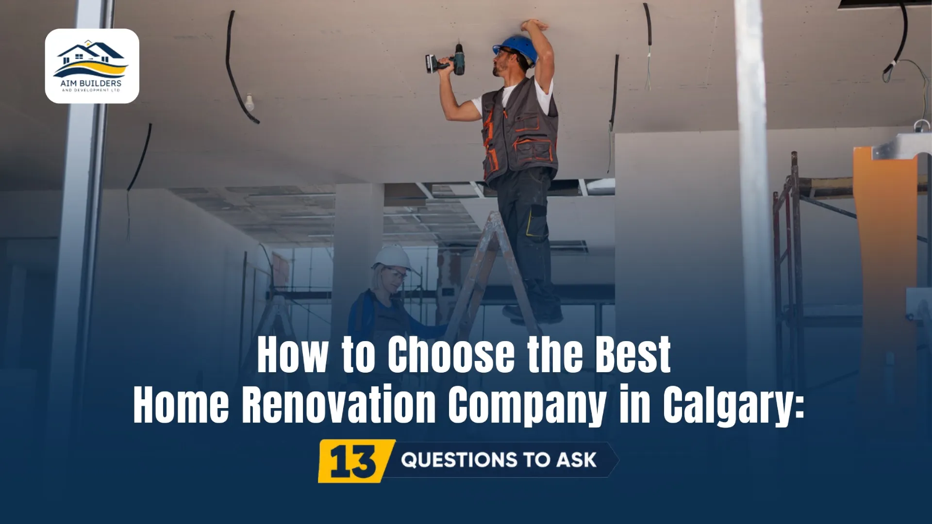 Calgary home renovation experts completing a professional remodeling project