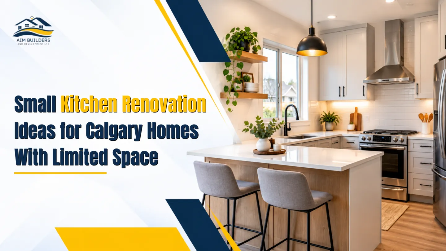 Small kitchen renovation in Calgary